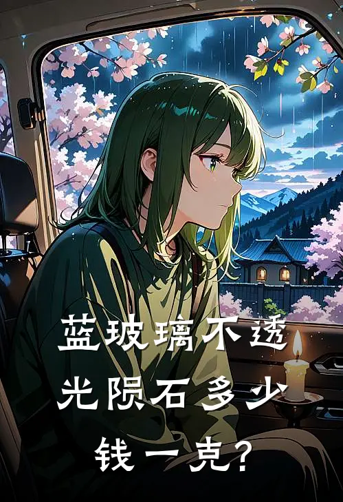 蓝玻璃不透光陨石多少钱一克?